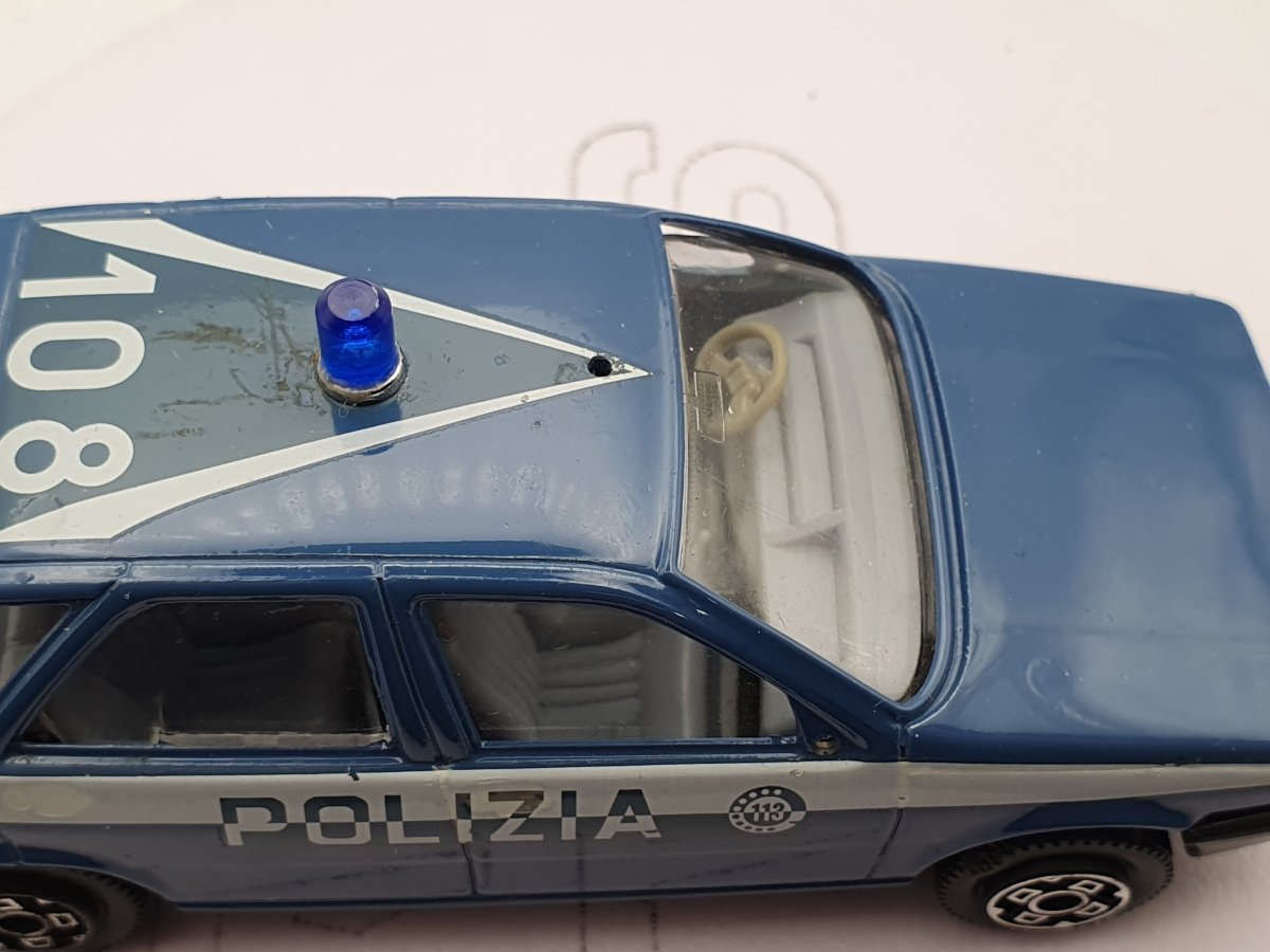 Fiat Tipo Polizia Giocher 1/43 - RikiToys - Giocher#