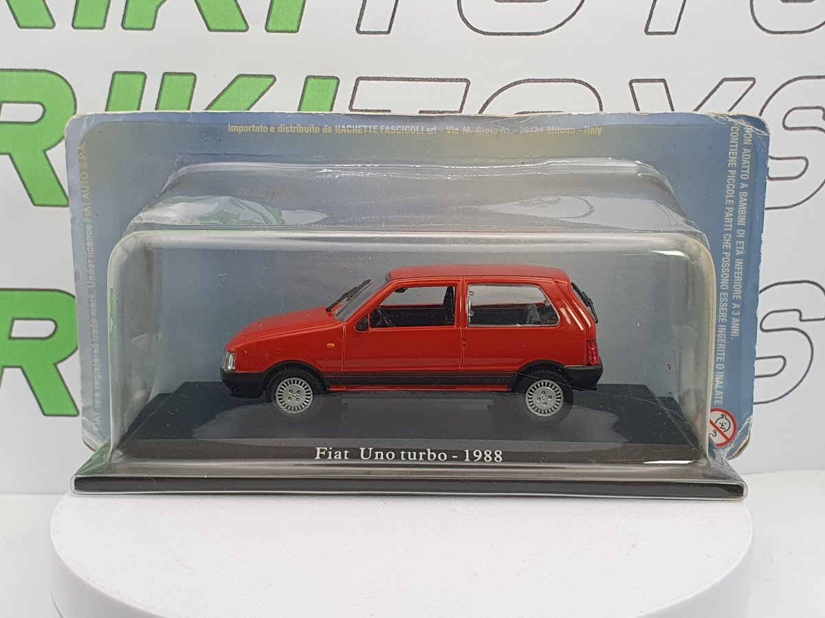 Fiat Uno Turbo ie 1985 Norev 1/43 Rosso - RikiToys - Norev#