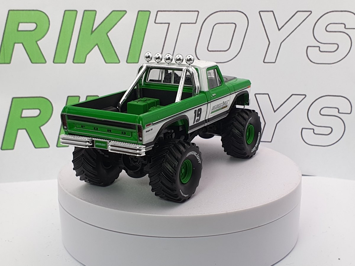 Ford F 250 Big Foot Greenlight 1/43 Verde - RikiToys - Greenlight#