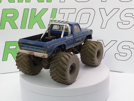 Ford F 250 Monster Truck Greenlight 1/43 Blu - RikiToys - Greenlight#