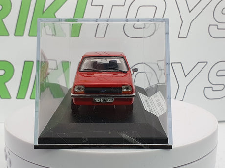 Ford Fiesta MK1 1/43 Rosso - RikiToys - RikiToys#