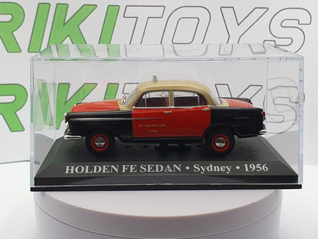 Holden Sedan Taxi Edicola 1/43 Rosso - RikiToys - Edicola#