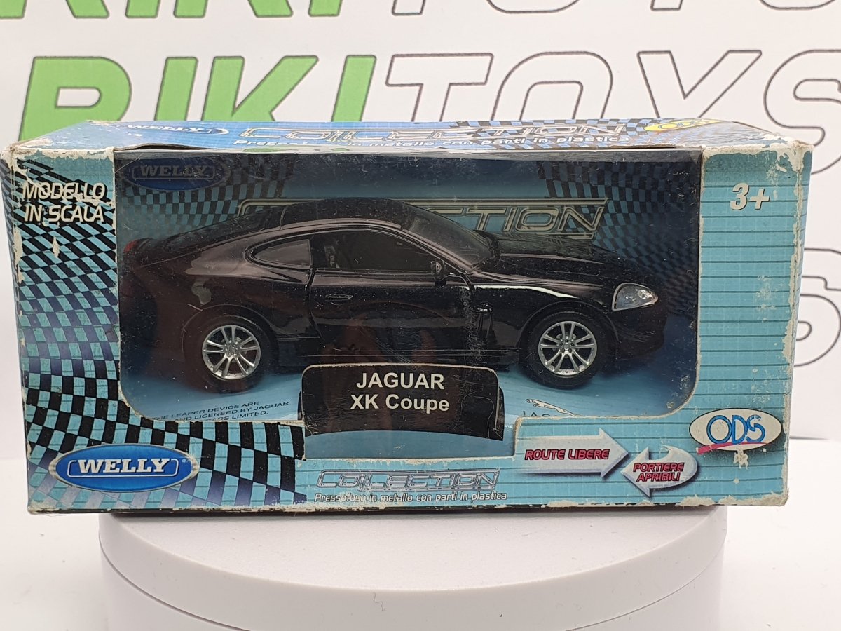 Jaguar XK Coupé Welly 1/43 Nero - RikiToys - Welly#