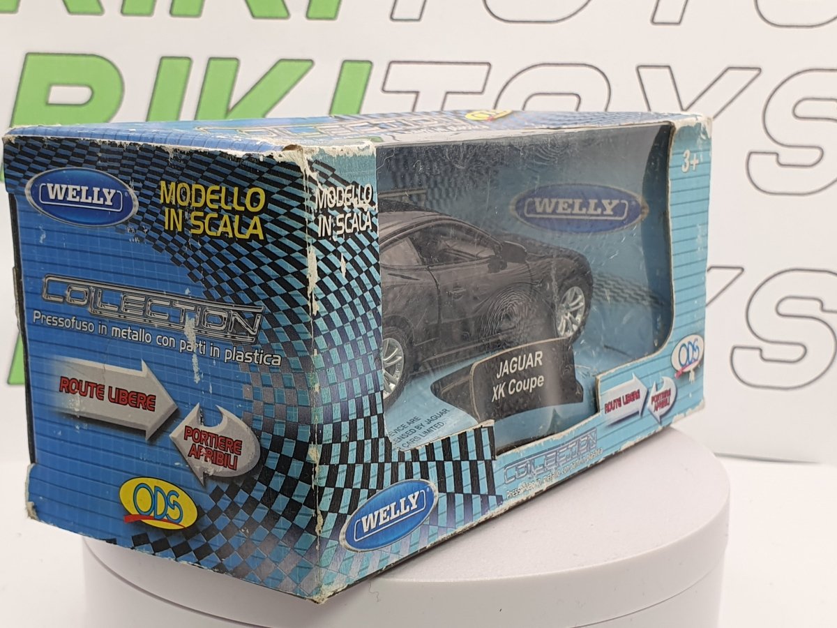 Jaguar XK Coupé Welly 1/43 Nero - RikiToys - Welly#