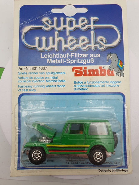 Jeep CJ7 Simba 1/64 - RikiToys - Simba#