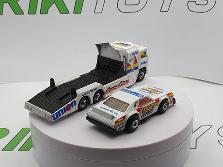 Kenworth Cat Transporter Set Matchbox 1/60 - RikiToys - Matchbox#