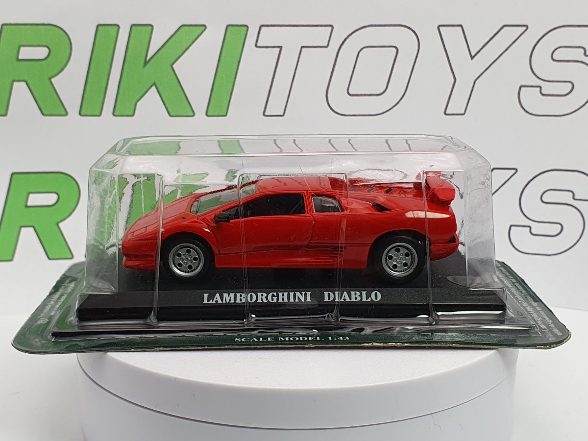 Lamborghini Diablo Del Prado 1/43 Rosso - RikiToys - Del Prado#