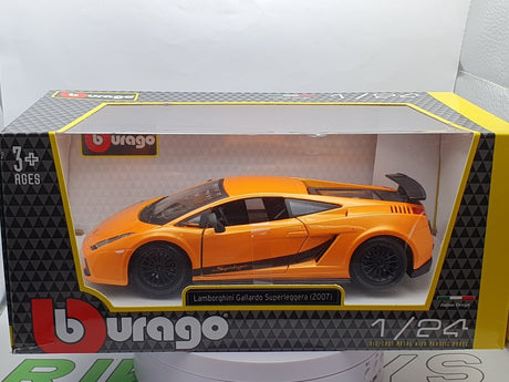 Lamborghini Gallardo Super leggera Burago 1/24 - RikiToys - Burago#