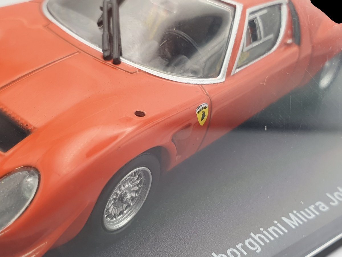 Lamborghini Miura Jota (1970) MetroModels 1/43 Rosso - RikiToys - MetroModels#