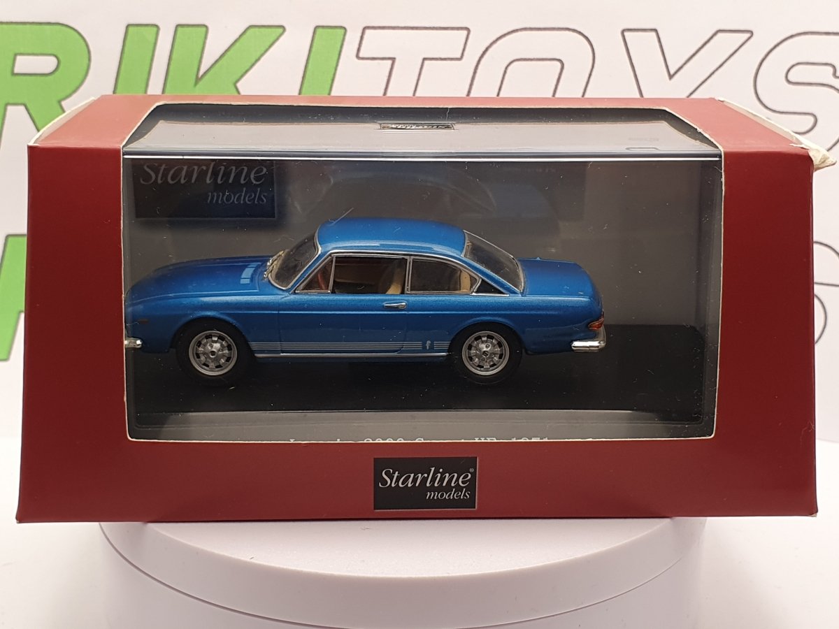 Lancia 2000 Coupè HF 1971 Starline 1/43 Blu - RikiToys - Starline#