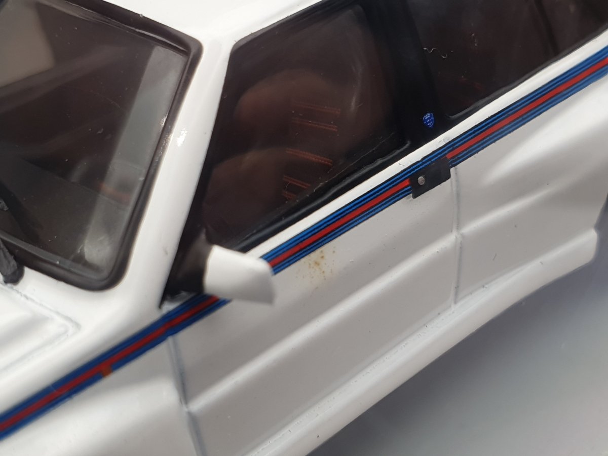 Lancia Delta Evo Martini Whitebox 1/43 - RikiToys - Whitebox#