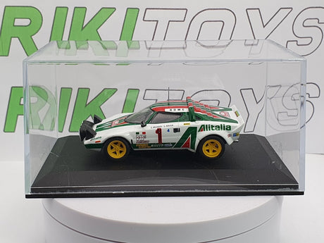 Lancia Stratos Alitalia Edicola 1/43 Bianco - RikiToys - Edicola#