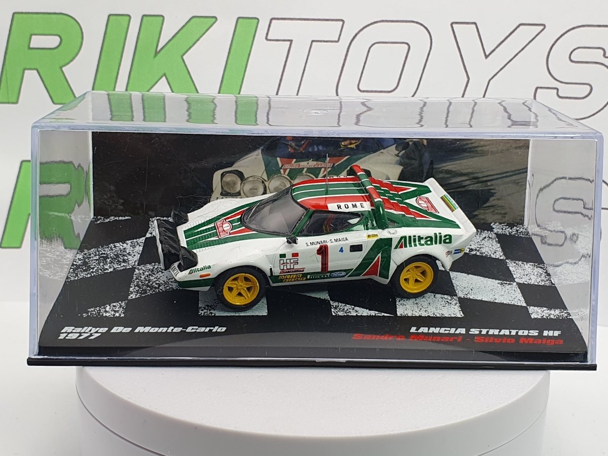 Lancia Stratos HF RMC 1977 Edicola 1/43 Bianco - RikiToys - Edicola#