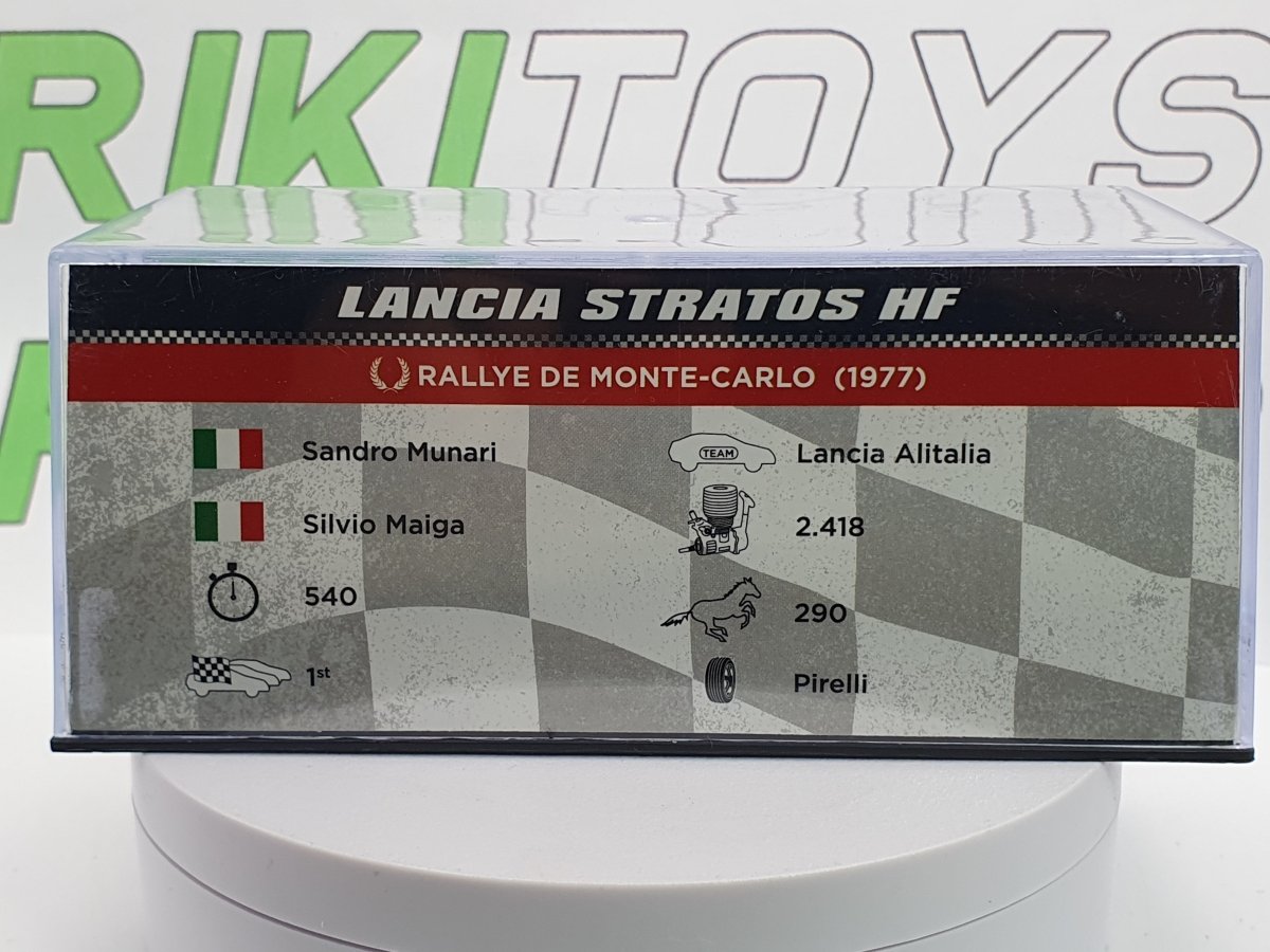 Lancia Stratos HF RMC 1977 Edicola 1/43 Bianco - RikiToys - Edicola#