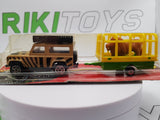 Land Rover 90 Safari Leone Majorette 1/64 Con Scatola - RikiToys - Majorette#