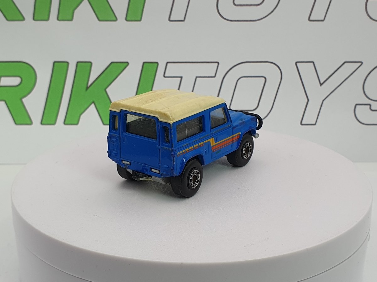 Land Rover Defender 90 Matchbox 1/60 Blu - RikiToys - Matchbox#