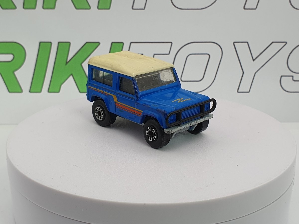 Land Rover Defender 90 Matchbox 1/60 Blu - RikiToys - Matchbox#