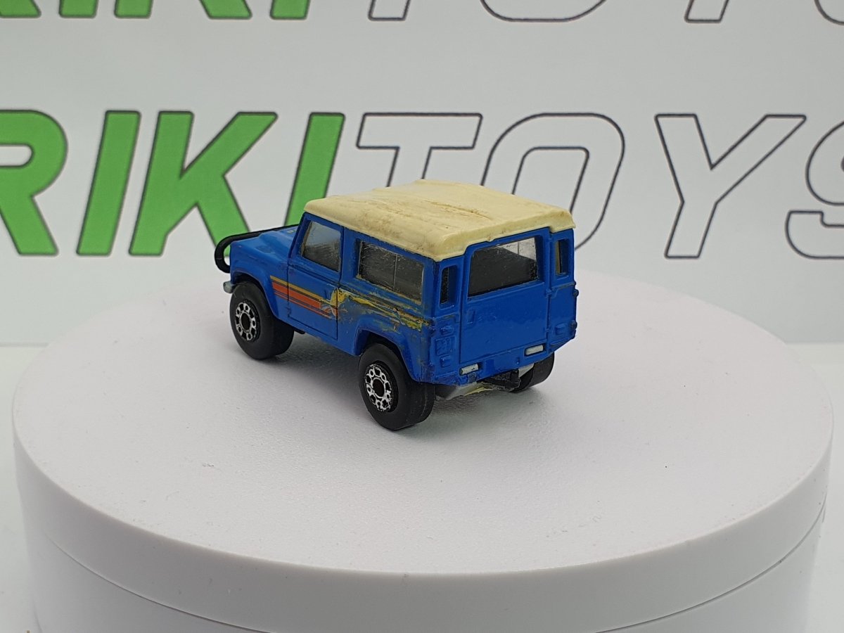 Land Rover Defender 90 Matchbox 1/60 Blu - RikiToys - Matchbox#