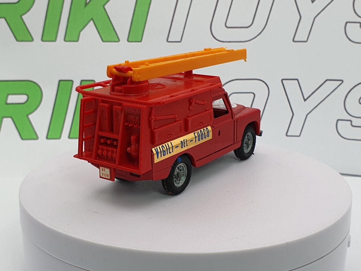 Land Rover Vigili Del Fuoco Mebetoys 1/43 Rosso - RikiToys - Mebetoys#