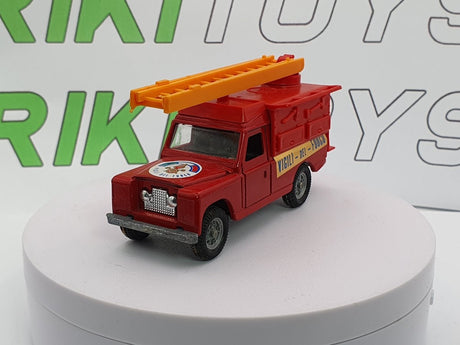 Land Rover Vigili Del Fuoco Mebetoys 1/43 Rosso - RikiToys - Mebetoys#