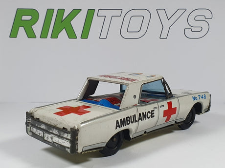 Lincoln Continental Ambulance Made in Japan 1/30 - RikiToys - Made in Japan#