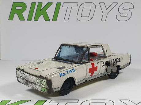 Lincoln Continental Ambulance Made in Japan 1/30 - RikiToys - Made in Japan#