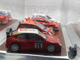 Lotto Citroen/Peugeot Rallye (Descrizione) 3 Edicola 1 Skid 1/43 - RikiToys - 3 Edicola 1 Skid#