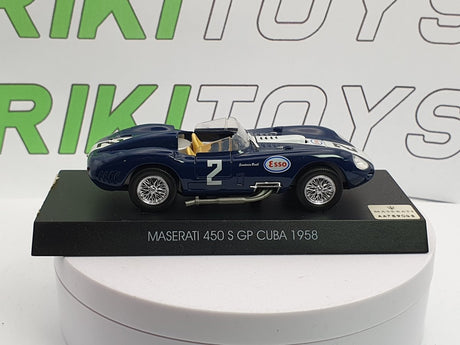 Maserati 450 S GP (1958) Edicola 1/43 Blu - RikiToys - Edicola#