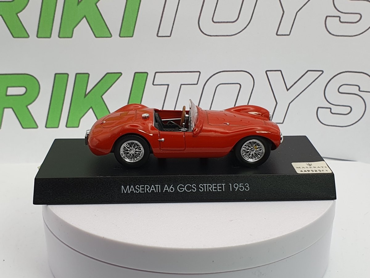 Maserati A6 GCS Street (1953) Edicola 1/43 Rosso - RikiToys - Edicola#