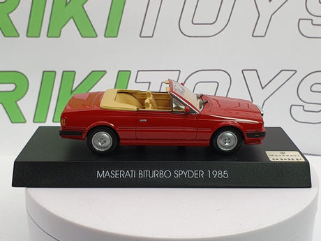 Maserati Biturbo Spyder (1985) Edicola 1/43 Rosso - RikiToys - Edicola#