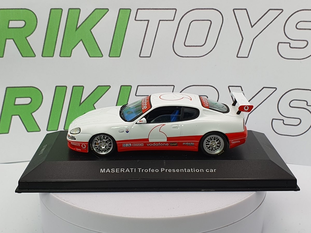 Maserati GT Coupé Trofeo Edicola 1/43 Bianco - RikiToys - Edicola#