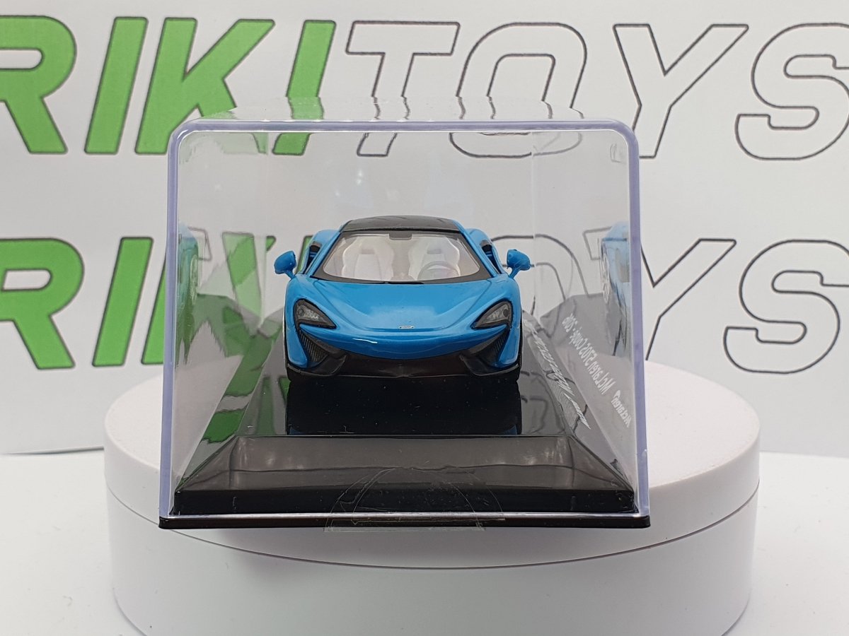 McLaren 570 S Coupé (2016) Edicola 1/43 Blu - RikiToys - Edicola#