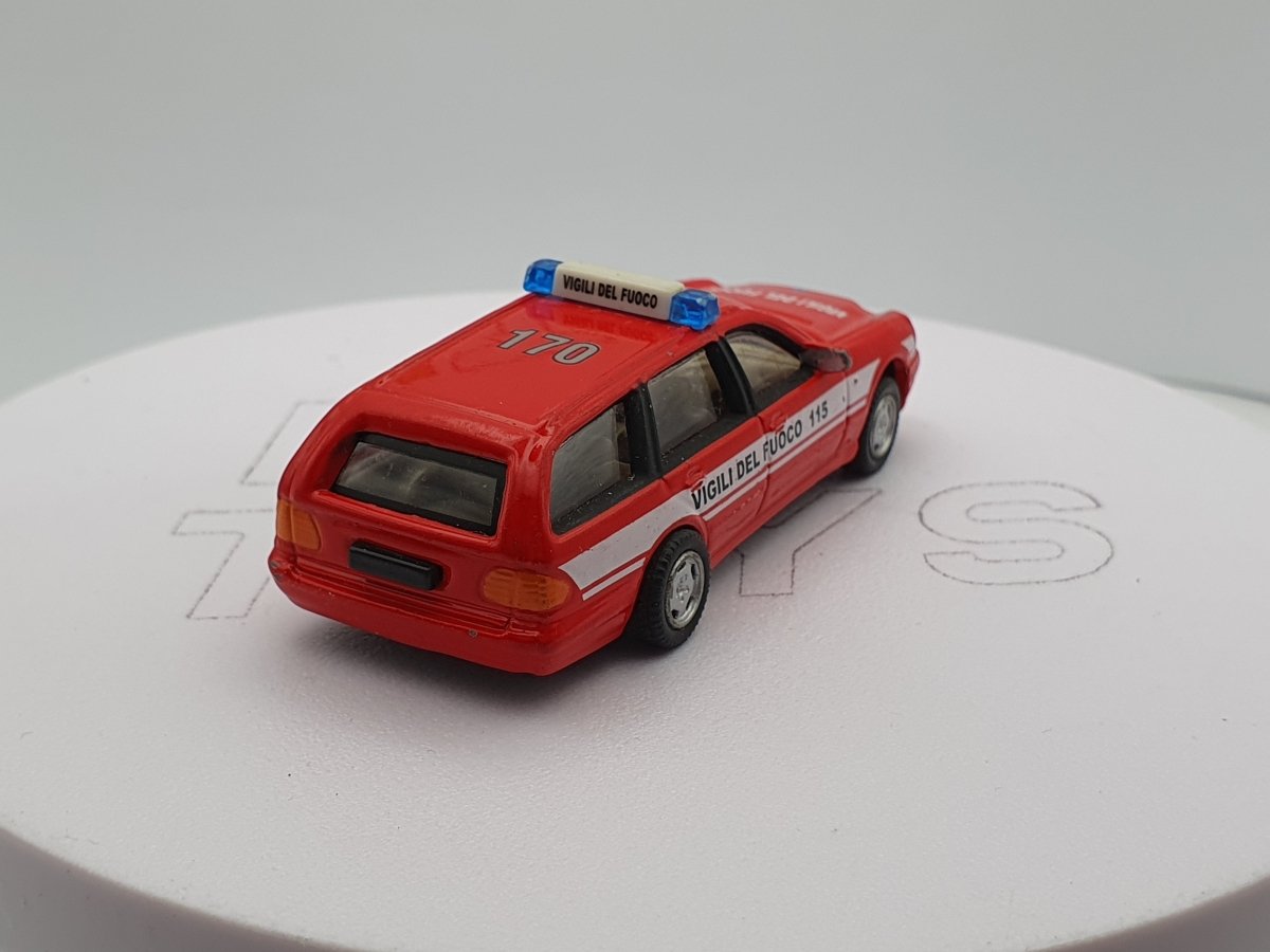 Mercedes 200 TE Vigili Del Fuoco Cararama 1/64 - RikiToys - Cararama#