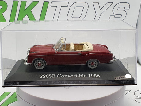 Mercedes 220 SE Cabrio 1958 Edicola 1/43 - RikiToys - Edicola#