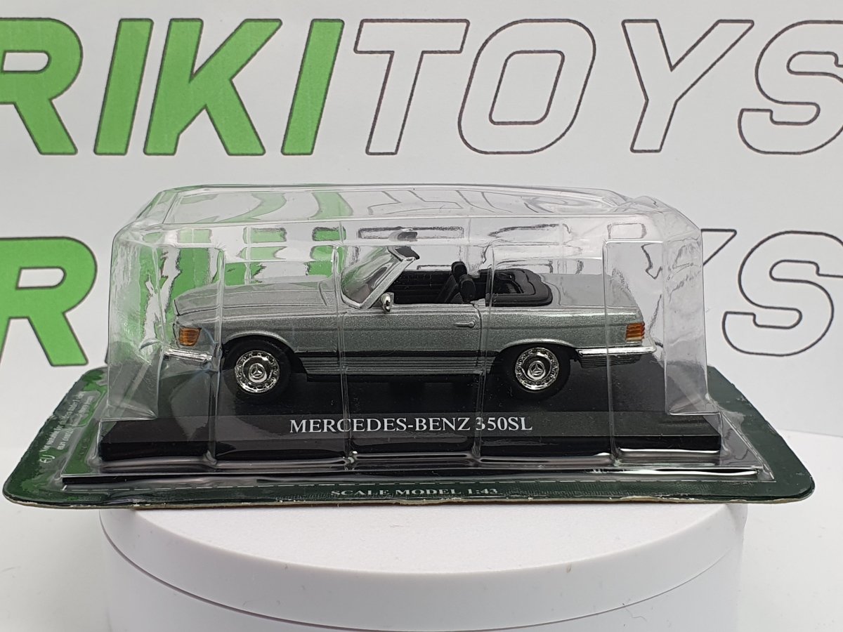 Mercedes 350 SL Del Prado 1/43 Argento - RikiToys - Del Prado#