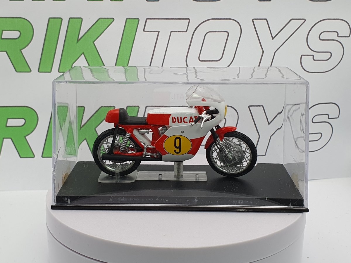 Moto Ducati 450 Desmo (1970) Edicola 1/24 Rosso - RikiToys - Edicola#