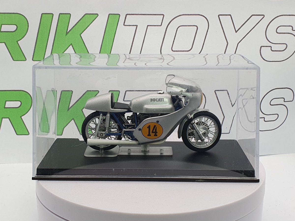 Moto Ducati 500GP (1971) Edicola 1/24 Argento - RikiToys - Edicola#