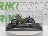 Moto Ducati 500GP (1971) Edicola 1/24 Argento - RikiToys - Edicola#