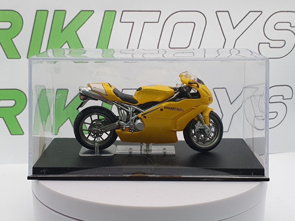 Moto Ducati 749 S (2003) Edicola 1/24 Giallo - RikiToys - Edicola#