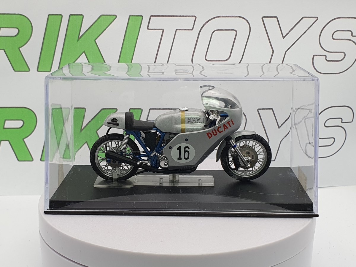 Moto Ducati 750 Desmo (1972) Edicola 1/24 Argento - RikiToys - Edicola#