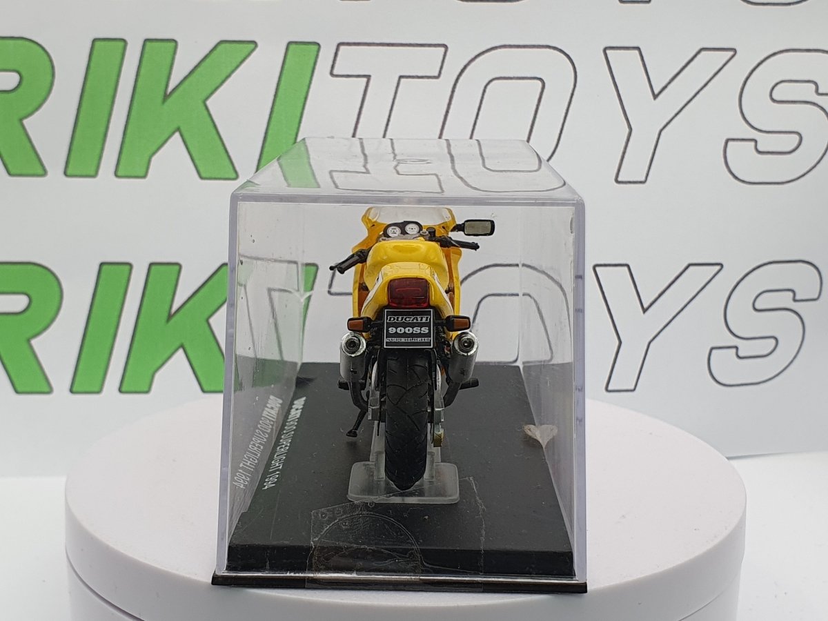 Moto Ducati 900 Superlight (1994) Edicola 1/24 Giallo - RikiToys - Edicola#