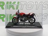 Moto Ducati Monster S4 (2002) Edicola 1/24 Rosso - RikiToys - Edicola#