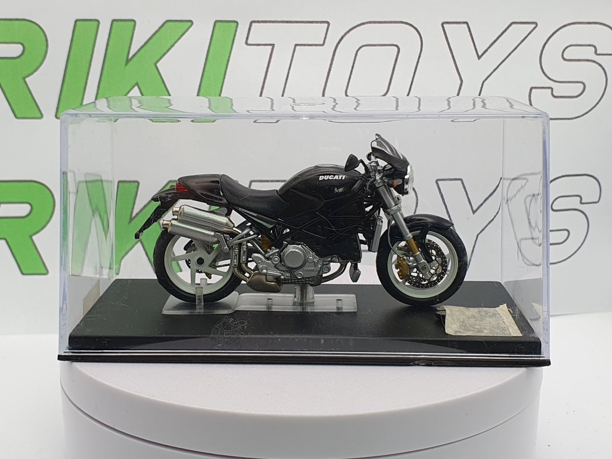 Moto Ducati Monster S4R (2003) Edicola 1/24 Nero - RikiToys - Edicola#