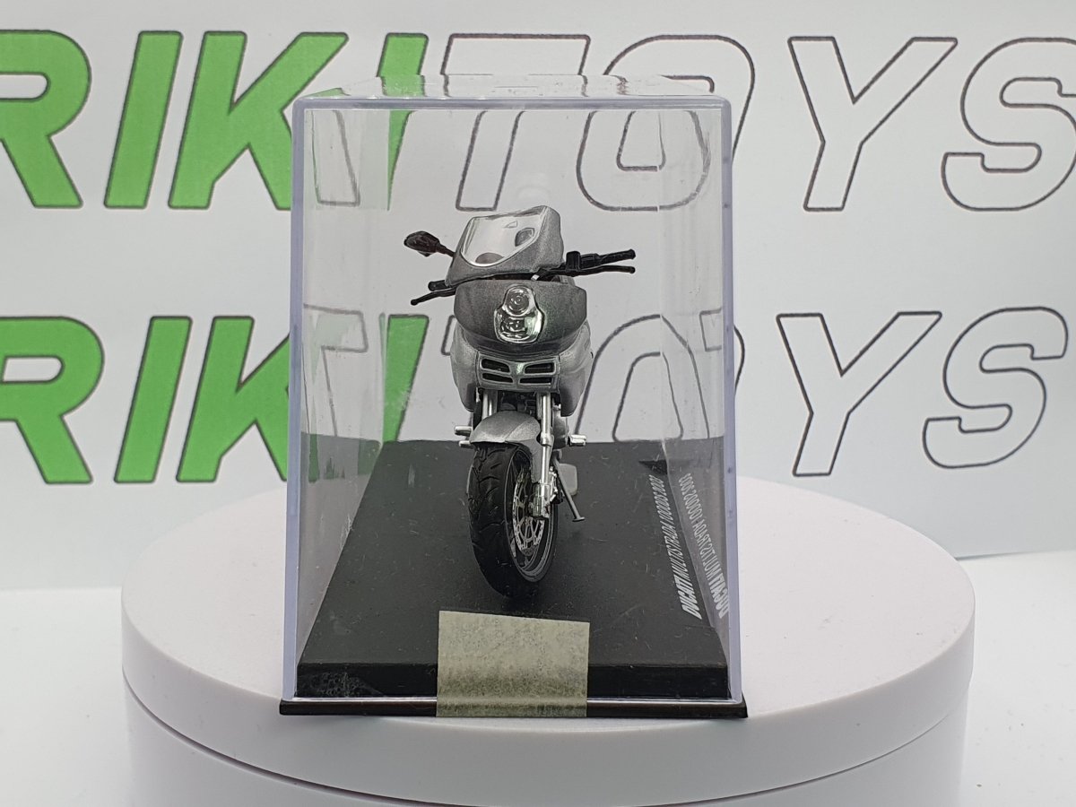 Moto Ducati Multistrada (2003) Edicola 1/24 Argento - RikiToys - Edicola#