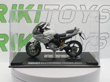 Moto Ducati Multistrada (2003) Edicola 1/24 Argento - RikiToys - Edicola#