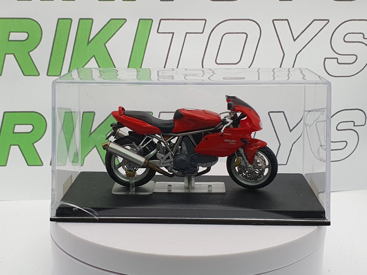 Moto Ducati Super Sport 1000 (2003) Edicola 1/24 Rosso - RikiToys - Edicola#