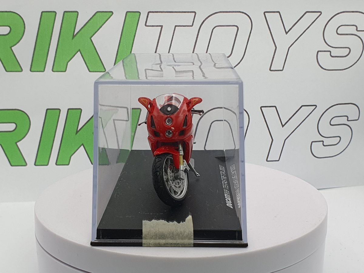 Moto Ducati Testa Stretta (2003) Edicola 1/24 Rosso - RikiToys - Edicola#