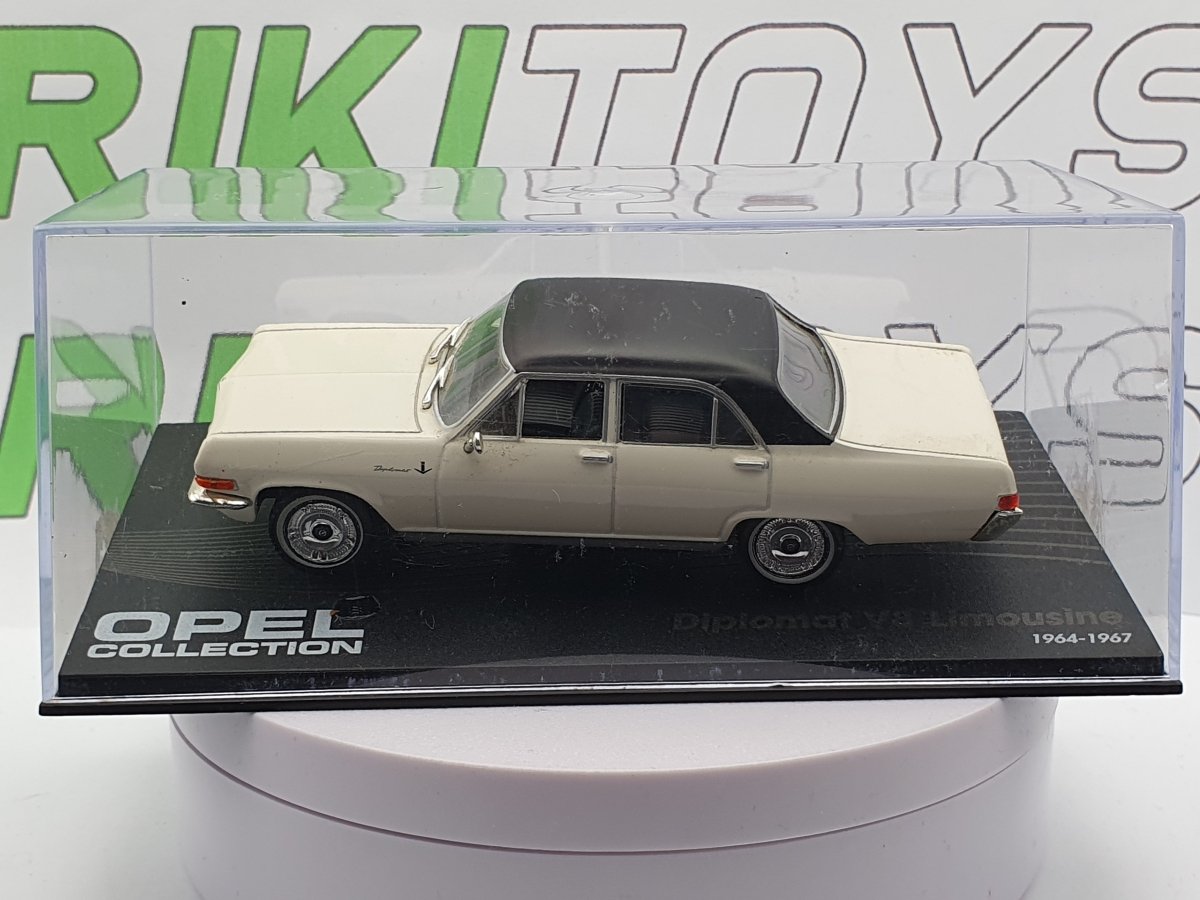 Opel Admiral V8 1964 Edicola 1/43 Bianco - RikiToys - Edicola#