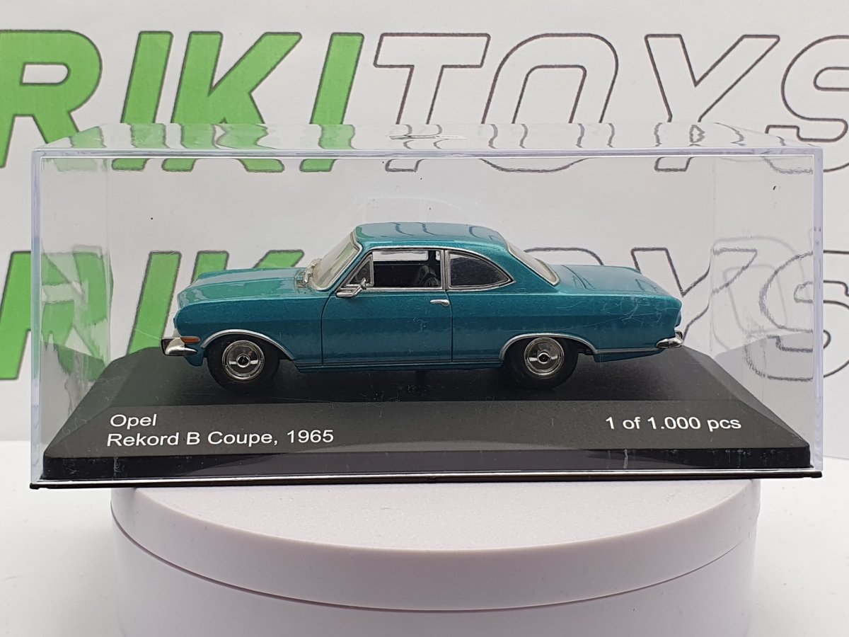 Opel Rekord B Coupè 1965 Whitebox 1/43 Azzurro - RikiToys - Whitebox#