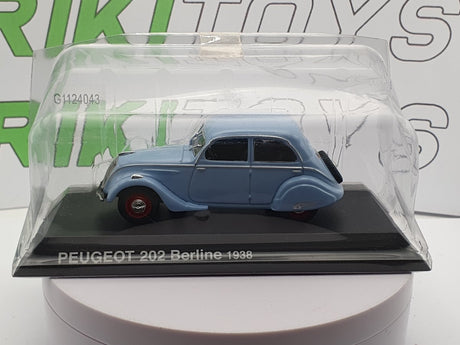 Peugeot 202 Berline (1938) Edicola 1/43 Azzurro - RikiToys - Edicola#